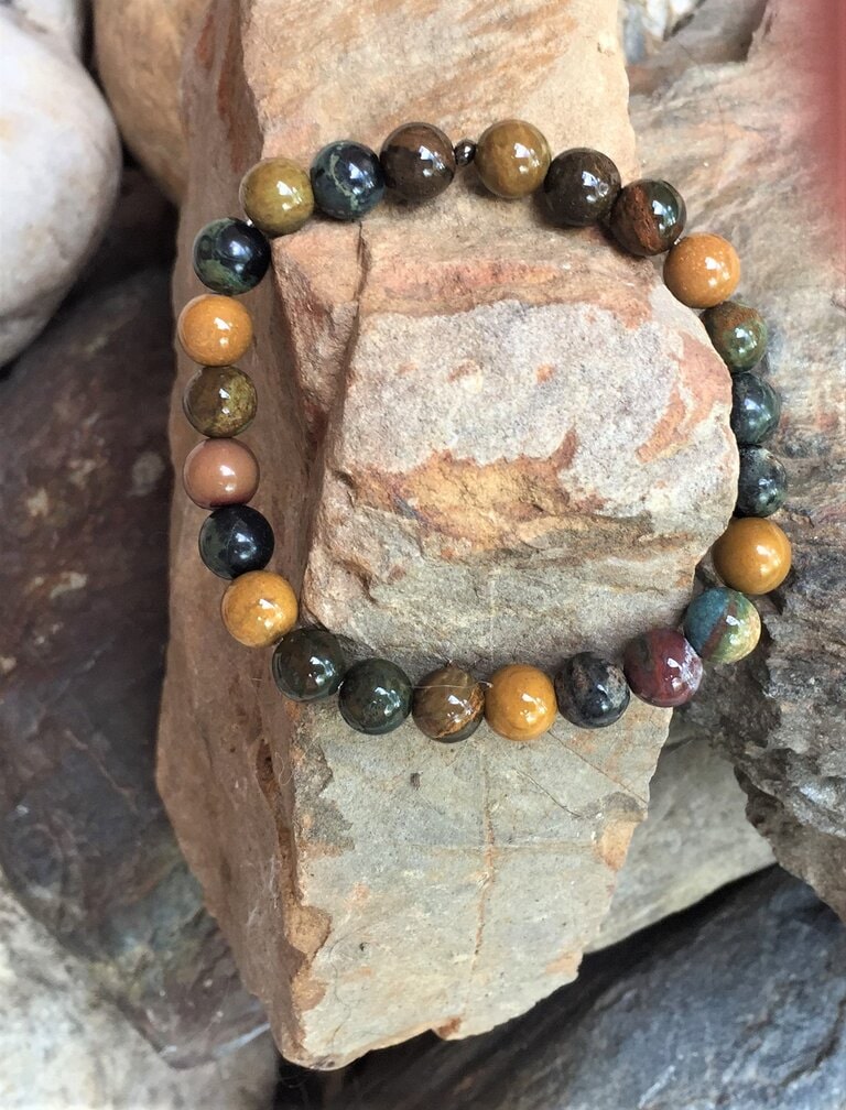 bracelet-femme-jaspe-océan-lithotherapie-toulouse