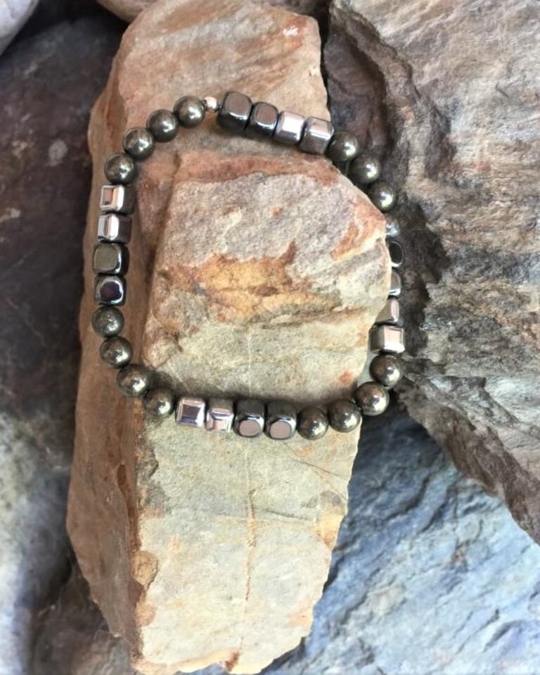 bracelet-homme-hematite-pyrite-lithotherapie-grisolles