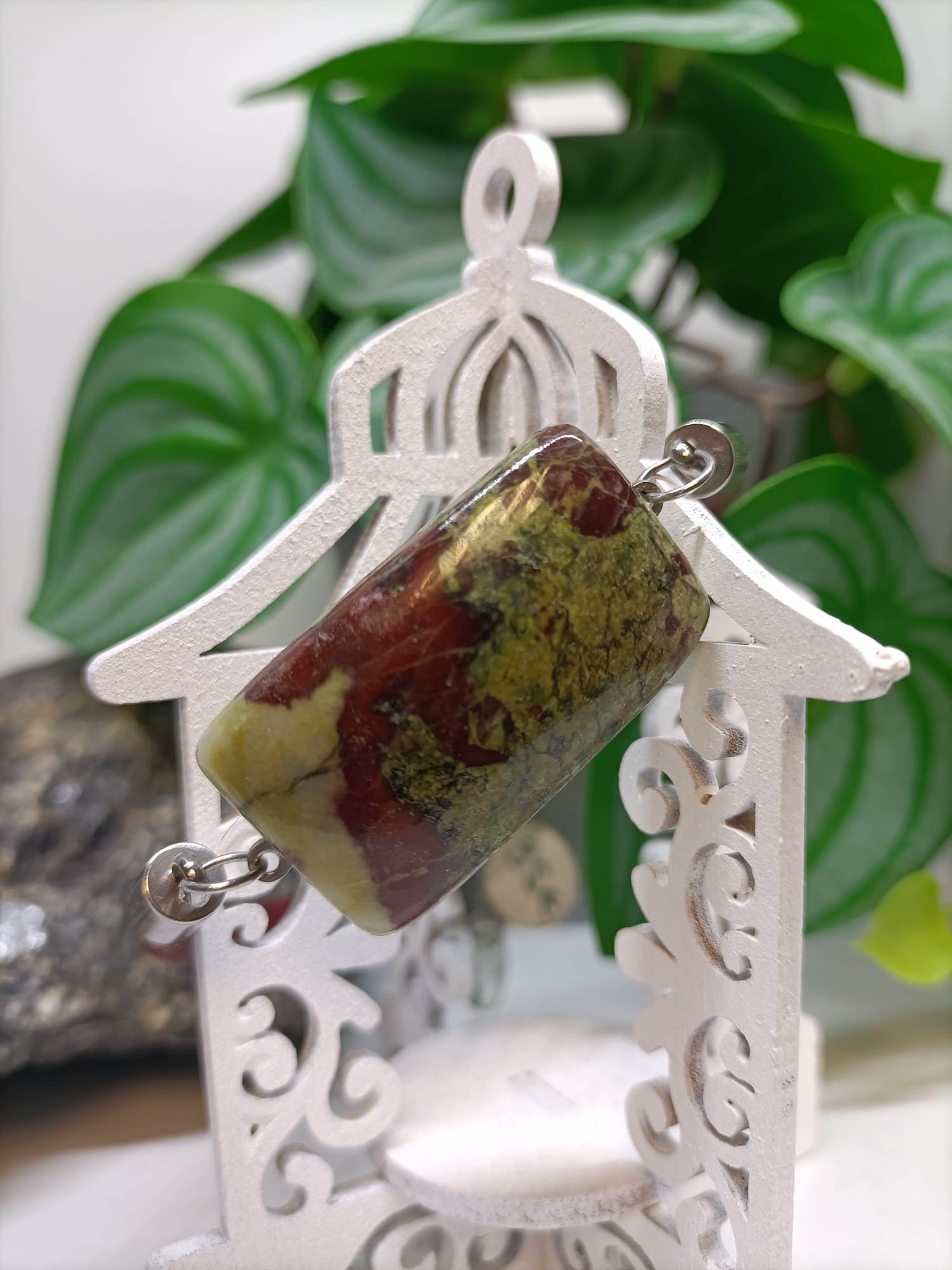 bracelet-femme-jaspe dragon-cuir-montauban-grisolles-toulouse