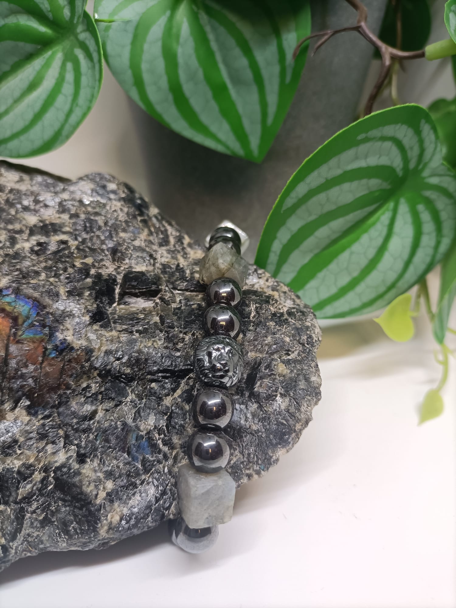 bracelet-homme-hématite-labradorite-bijoux-pierre-naturelle-lithotherapie-grisolles-montauban-toulouse