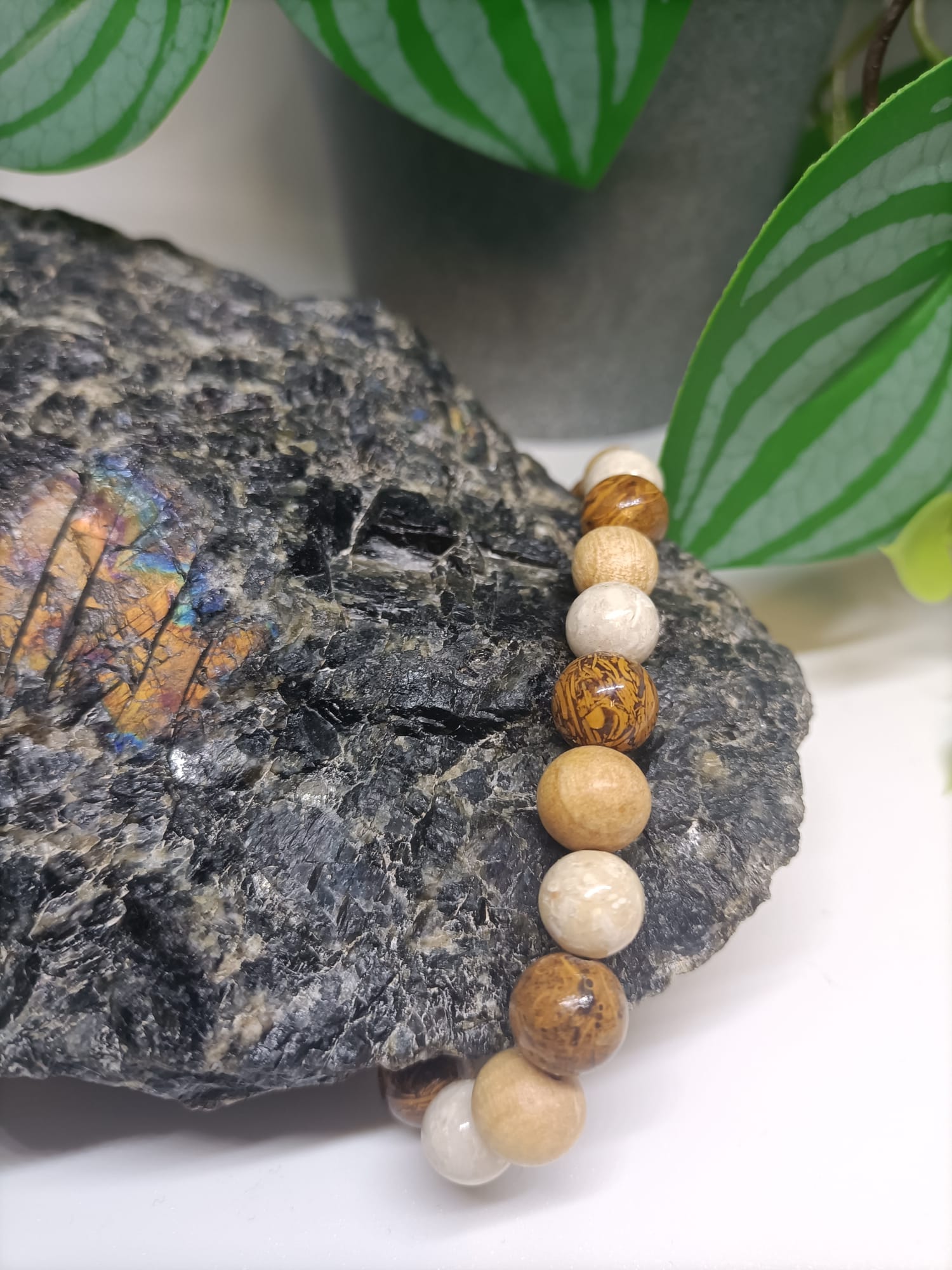 bracelet-jaspe-ivoire-bijoux-pierre-naturelle-lithotherapie-grisolles-montauban-toulouse