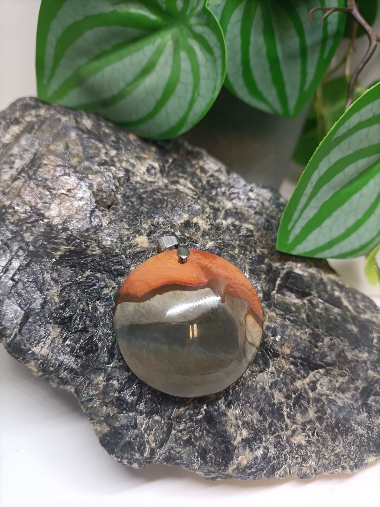 pendentif-jaspe-imperial-homme-bijoux-pierre-naturelle-lithotherapie-grisolles-montauban-toulouse